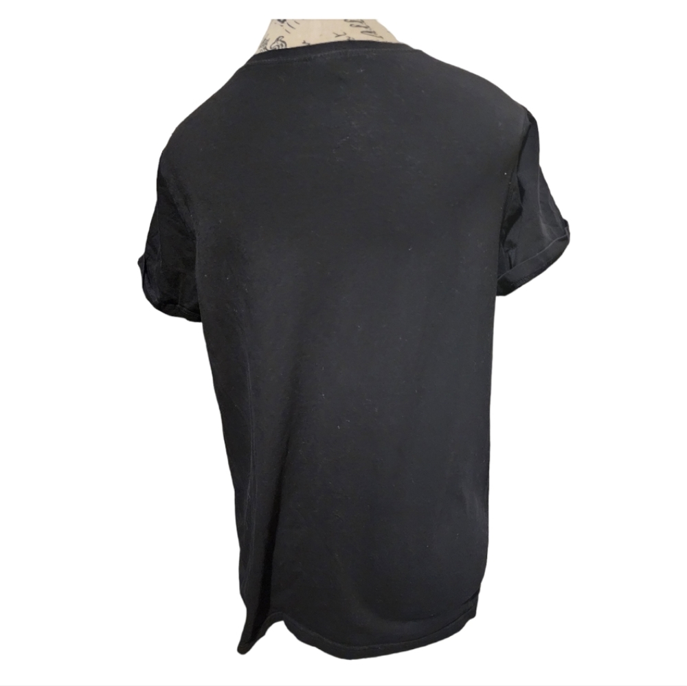 T-Shirt "If I Say "First Of All" Runaway Because I Have Prepared" Black, Large - Picture 2 of 3